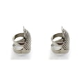 thumbnail image 1 of Inteprter Protector de anillo de dedal de latón, agujas para trabajar a mano, manualidades, accesorios de artesanía ajustables, plata Plata S 2Conjunto, 1 of 6