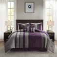 thumbnail image 2 of Home Essence Eveline 7 Piece Faux Suede Comforter Set, 2 of 14