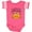 Football Pink and White, variant on Inktastic I'm Going to Be a Big Sister Cute Halloween Pumpkin Girls Baby Bodysuit