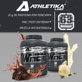 thumbnail image 4 of Proteína Whey Suero De Leche | 63 Serv 5 lb Sabor Vainilla - Athletika Labz, 4 of 6