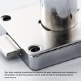 thumbnail image 3 of Security Combination Cam Lock, Polishing Process Rust Prevention Password Coded Cabinet Lock Wearproof Sturdy Zinc Alloy  for Drawer Grey,Black,Bronze, 3 of 7