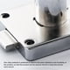 thumbnail image 3 of Contraseña Sin Llave De aleación De Zinc Con Cerradura De Leva Con Combinación De Seguridad, 3 of 7