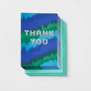 24ct Thank You Tie Dye Cards