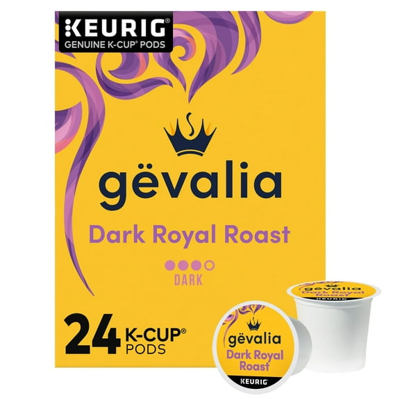 Dark Royal Roast Coffee K-Cup Coffee Pods, 24 Ct Box