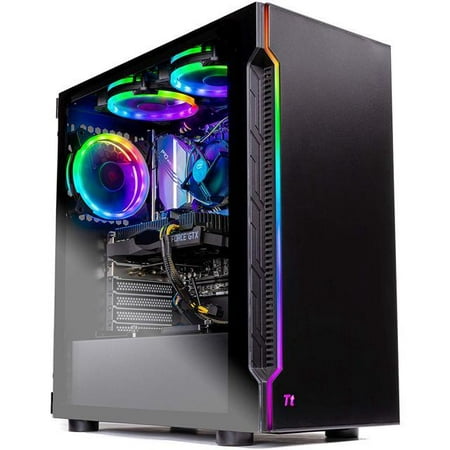Skytech Shadow Gaming Computer PC Desktop – Intel Core i5 9400F 2.9GHz, GTX 1650 4G, 500GB SSD, 8GB DDR4 3000MHz, RGB Fans, Windows 10 Home 64-bit, 802.11AC (Best Pc Gaming Motherboards 2019)