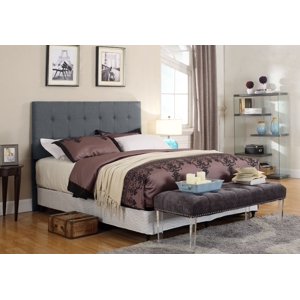 Uspridefurniture Eilidh Upholstered Panel Headboard Suitable for full or queen size beds Fabric foam and wood material