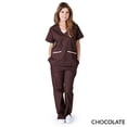 thumbnail image 1 of Natural Uniforms Women's Contrast Jersey Scrub Set, Style 1077, 1 of 2