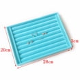 thumbnail image 2 of Organizador de Bandejas de Joyería de Apilable de Lujo para Collar, Bandeja Pendientes Zulema reloj organizador cajón, 2 of 7