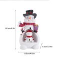 thumbnail image 3 of Adornos navideños, adornos navideños, regalos navideños, adorno luminoso navideño, pequeño regalo para mesita de noche, dormitorio, ambientes festivos, decoración, adorno de resina, figura de resina, 3 of 9