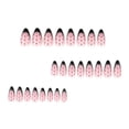 thumbnail image 2 of Uñas postizas adhesivas HPYFOI almendra mediana con lunares, 24 piezas, 2 of 7