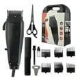 thumbnail image 1 of Kit de cortapelos eléctrico con cable de acero inoxidable profesional, juego de corte de pelo preciso de 15W de potencia, enchufe estadounidense de 110V, 1 of 8