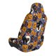 thumbnail image 2 of Balery Spooky Cats And Halloween Pumpkins Funda de Asiento para Auto con Diseño - Cubierta Frontal Suave y Transpirable con Protector Antideslizante- 1 Unidad, 2 of 5