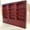 Red Brown, variant on Mgaxyff Wood Miniature 1:12 Bookshelf Display Cabinet Bookcase Furniture Dollhouse Parts