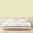thumbnail image 4 of Ambesonne Abstract Peel & Stick Wallpaper for Home, Continuing Half Circles, 13"x72", Pastel Yellow Pale Grey, 4 of 6