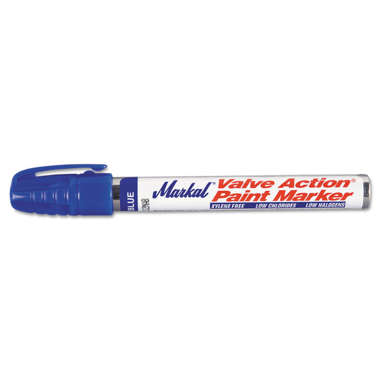 Valve Action Paint Marker, Blue