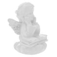 thumbnail image 6 of OUNONA White Cherub Resin Statue Figurine, Angel Decor Ornament for Home, Garden, Office - 1 Pack, 6 of 7