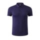 thumbnail image 1 of Tops para hombre, blusas y camisas de cuello redondo y manga corta para hombre, camiseta de manga corta de tejido laminado transpirable, sin costuras y con solapa de color liso de seda de hielo para h, 1 of 4