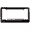 Black, variant on I'd Rather Be Square Dancing License Plate Frame