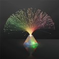 thumbnail image 1 of Blinkee 1620000 Fiber Optic Pyramid Centerpiece, Blue, 1 of 1