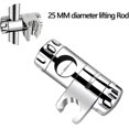 thumbnail image 3 of Adjustable 360 Rotating Shower Head Holder with Slider - Wall/Rod Mount for Bathroom Renovations (No Drill)_CP, 3 of 5