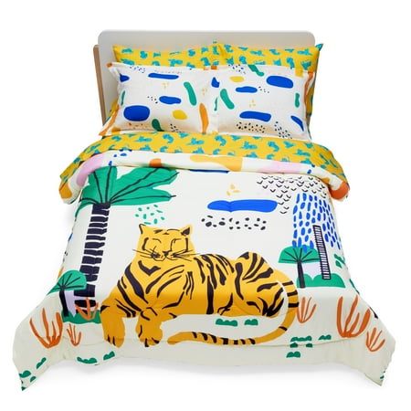Jungle Tiger Complete Bedding Set By Drew Barrymore Flower Kids