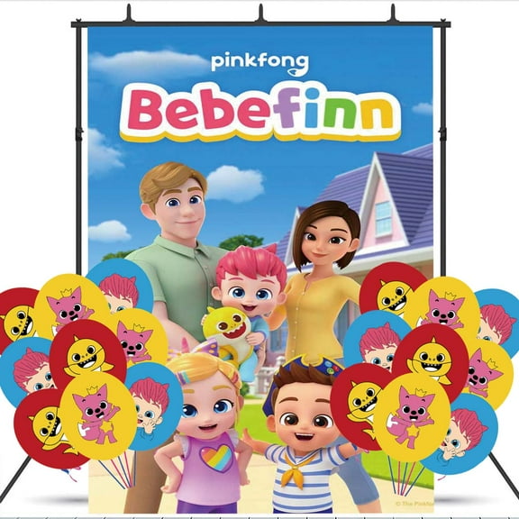 Backdrop Banner Balloons Party Decorations Supplies Taspestry Wall Decor Background Poster