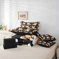 thumbnail image 4 of Erosebridal Kawaii Dog Sunflower Bedding Sets Twin Size,Love Heart Comforter Sets with Sheets,Valentine’S Day Decor,Reversible,7pcs, 4 of 5
