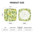 thumbnail image 6 of Lsque Cute Dinosaurs Cartoon Printed Square Couch Cushion Covers, Floral Sofa Cushion Covers Replacement, Stretch Couch Covers for Couch-16.9in, 6 of 9