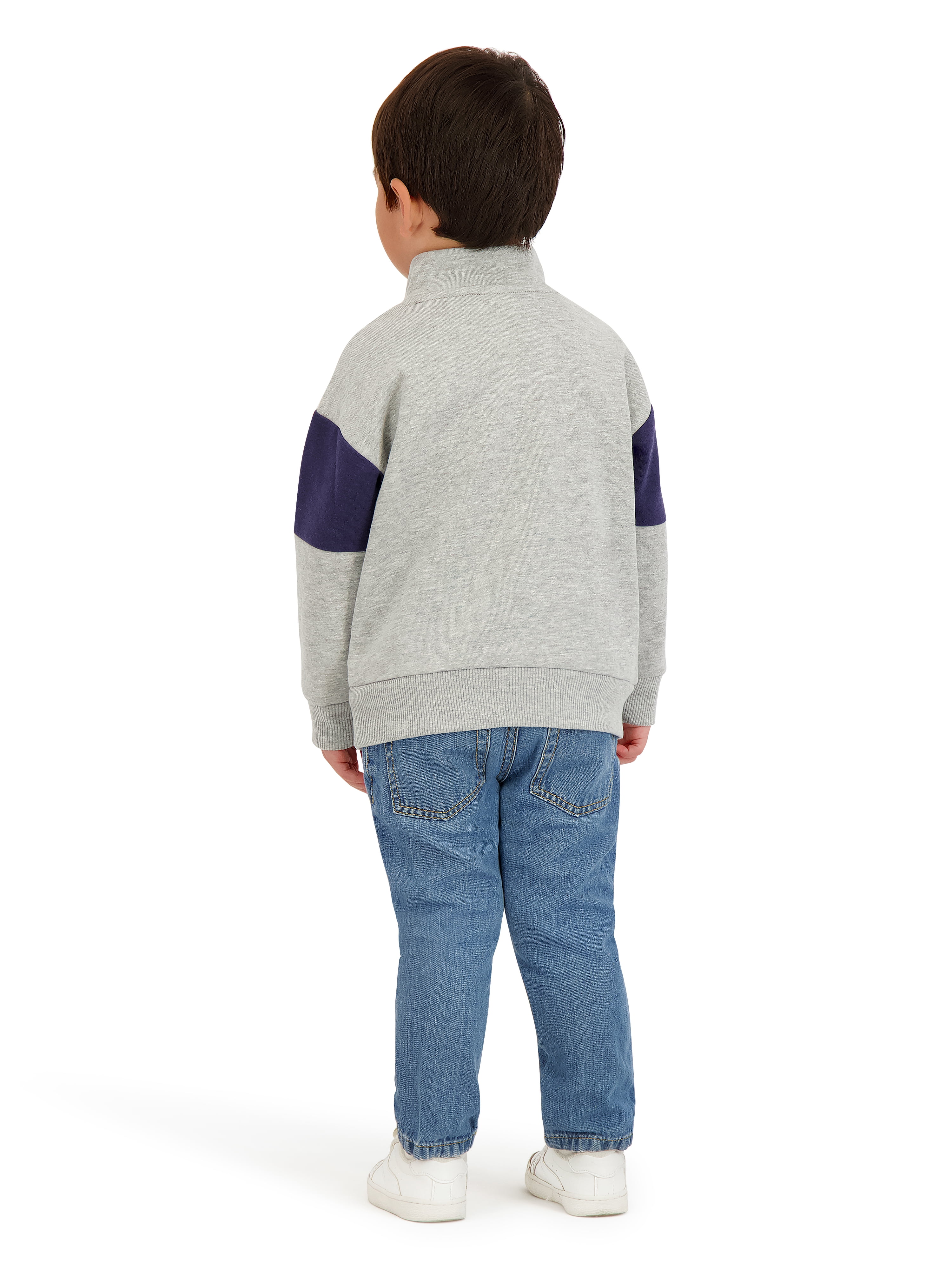 Bluey Toddler Boys Quarter Zip Top, Sizes 12 Months - 5T