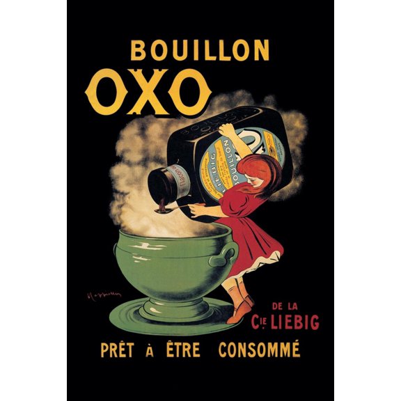 Art.com Bouillon Oxo Art Print by Leonetto Cappiello, 12" x 18"