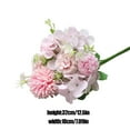 thumbnail image 3 of Gmogad 5-Head Realistic Hydrangea Bouquet Artificial Silk Flowers - No Fade Wedding Centerpiece, Home Decor for Living Room, Party, DIY Vase Arrangement, 3 of 6