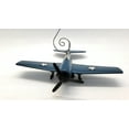 thumbnail image 3 of Grumman F6F Hellcat Jet Aircraft Airplane Custom Christmas Ornament Blue Type 2, 3 of 3