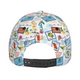 thumbnail image 7 of Wukai Summer Stamp Baseball Cap: Comfortable, Stylish, and Adjustable Hat for Sports, Daily Wear, and Outdoor Activities-One Size, 7 of 7