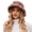 A-Pink182, variant on Yuanlong Womens Bucket Hat Fuzzy Leopard Print Plush Warm Winter Hat Wide Brim Windproof Retro Stylish Streetwear Headwear