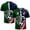 Dark Green, variant on HaCpiu Men's Mexico Jersey Soccer Jersey, Summer Casual Crewneck Football Supporter Top, Tribal Heritage Graphic Tournament Activewear Blouse, Soccer Cup Tee for Fans, Black M
