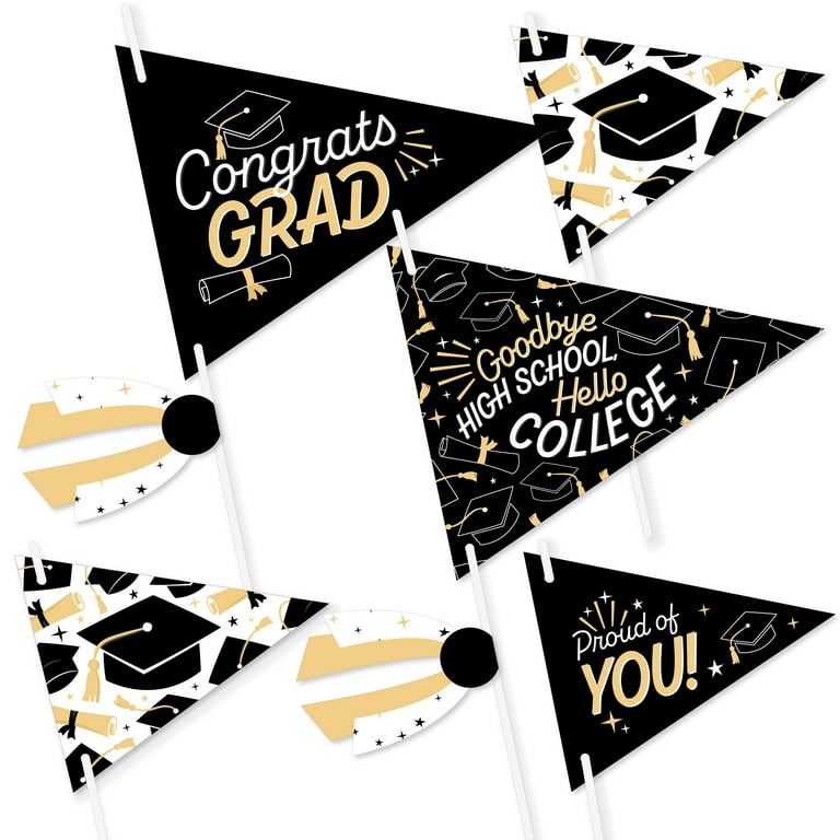 College triangle hot sale flag