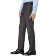 thumbnail image 3 of Calvin Klein Men’s Slim-Fit Gray/Blue Plaid Suit Pants (30X32), 3 of 9
