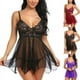 thumbnail image 1 of Ropa interior sexy, ropa interior sexy, camisón con abertura frontal, 1 of 5