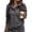 03-Dark Gray, variant on Women's Oversized Cable Knit Crewneck Sweaters 01-Black XXL
