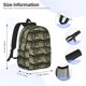 thumbnail image 5 of Disketp Largemouth Bass Fish Mochila Escolar de 15 Pulgadas, Mochila Ligera para Estudiantes, Viajes y Trabajo, Cómoda y Resistente para el Uso Diario, 5 of 6