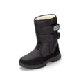 thumbnail image 5 of Frontwalk Men Warm Boot Mid Calf Snow Boots Plush Lined Waterproof Booties Outdoor Non-slip Winter Shoes Mens Magnetic Hiking Bootie Black 6.5, 5 of 9