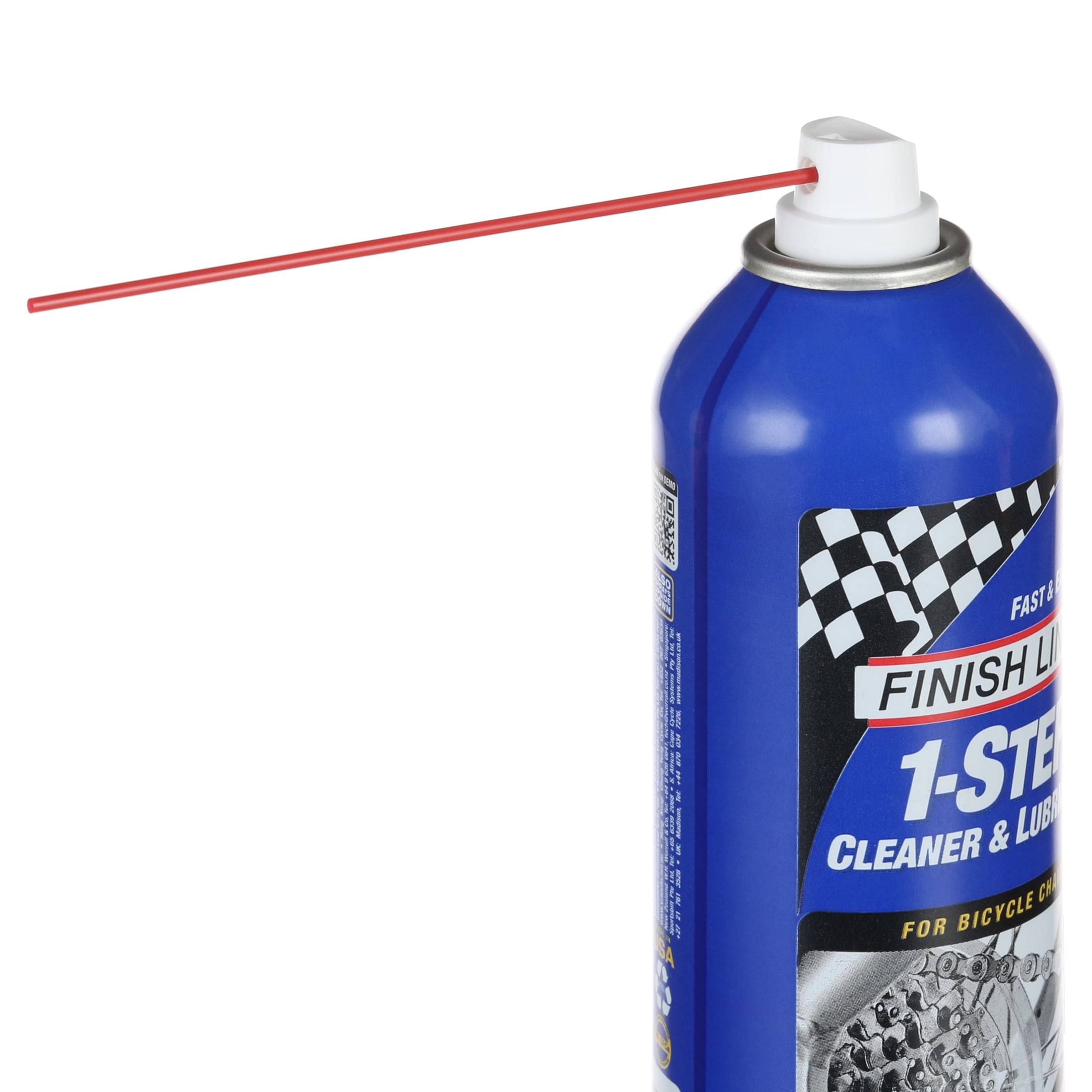 Finish Line 1-Step Bicycle Chain Cleaner & Lubricant 4 Oz. Squeeze Bottle 