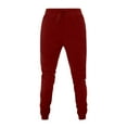 thumbnail image 3 of Elainilye Fashion Womens 2 Piece Fall Winter Outfits Sports Set Tracksuits Long Sleeve Pullover Hoodies Pants Sweatsuit Suit,Red, 3 of 3