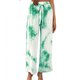 thumbnail image 2 of Puntoco - Pantalones sueltos para mujer, informales, de cintura alta, color teñido, cómodos, elásticos Puntoco Puntoco-2255, 2 of 6