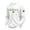 White, variant on IWRICH Men's Shamrock Printed T Shirts Fashion St. Patrick's Day Waffle Long Sleeve Tees Plus Size Slim Fit Tops White XL
