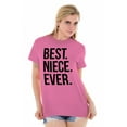 thumbnail image 4 of Best Niece Ever Cute Family Relative Women's Plus Size Graphic Tee Brisco Brands 5X, 4 of 5