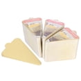 thumbnail image 1 of Cake Board - 300 Pieces Exquisite T-Triangle Mousse Cupcake Base Dessert Display Tray Cardboard Decoration Tools Recyclable, 1 of 7