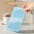thumbnail image 5 of Silicone Freezer Tray for Soup Ice Cubes: 2-Cup Freezing Tray with Lid for Meal Prep - 2Pack Silicon Soup Portion Freeze Trays Make Stock Souped Ice Cube Blue(2pack), 5 of 7