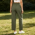 thumbnail image 4 of Hilenly Hiking Pants Women Lightweight Cargo Pants Golf Travel Work Camping Pants with Pockets, 4 of 10