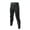 Black, variant on GYRATEDREAM 2 Pack Boys Leggings Quick Dry Youth Compression Pants Sports Tights Basketball Base Layer 5-10T